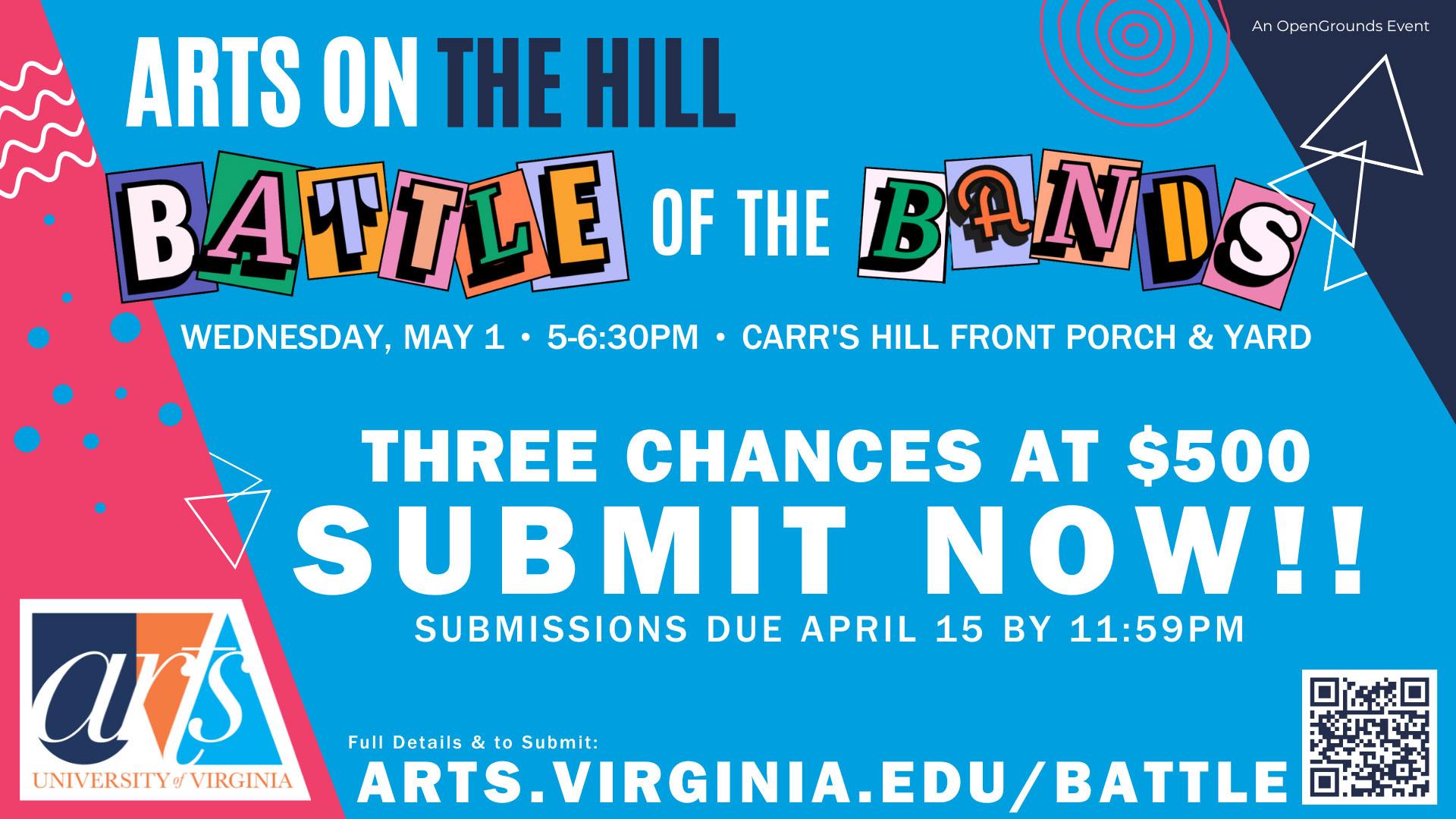 Battle of the Bands - Arts on the Hill